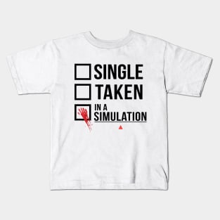 Simulation - Person of interest Kids T-Shirt